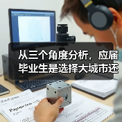 从三个角度分析，应届毕业生是选择大城市还是小城市！（图2）