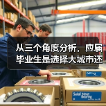从三个角度分析，应届毕业生是选择大城市还是小城市！（图1）
