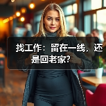找工作：留在一线，还是回老家？（图1）