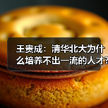 王贵成：清华北大为什么培养不出一流的人才?（图1）