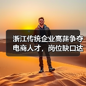 浙江传统企业高薪争夺电商人才，岗位缺口达百万（图4）