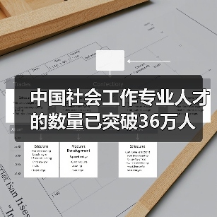 中国社会工作专业人才的数量已突破36万人（图2）