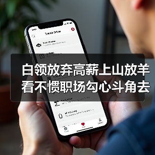 白领放弃高薪上山放羊 看不惯职场勾心斗角去归隐（图3）