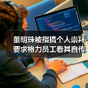 董明珠被指搞个人崇拜 要求格力员工看其自传（图4）