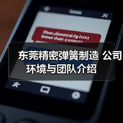 东莞精密弹簧制造 公司环境与团队介绍（图1）
