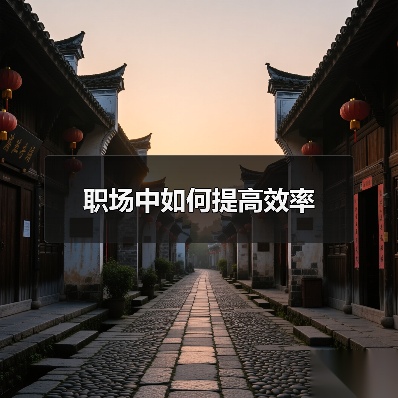 职场中如何提高效率（图2）