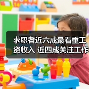 求职者近六成最看重工资收入 近四成关注工作休息时间（图2）