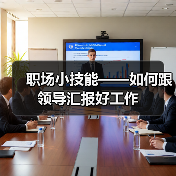 职场小技能——如何跟领导汇报好工作（图3）