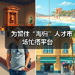 为留住“海归”人才市场忙搭平台(图1) 为留住“海归”人才市场忙搭平台(图1)