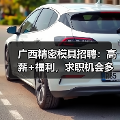 广西精密模具招聘:高薪+福利,求职机会多多!(图3) 广西精密模具招聘:高薪+福利,求职机会多多!(图3)