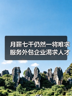 月薪七千仍然一将难求服务外包企业渴求人才(图1) 月薪七千仍然一将难求服务外包企业渴求人才(图1)